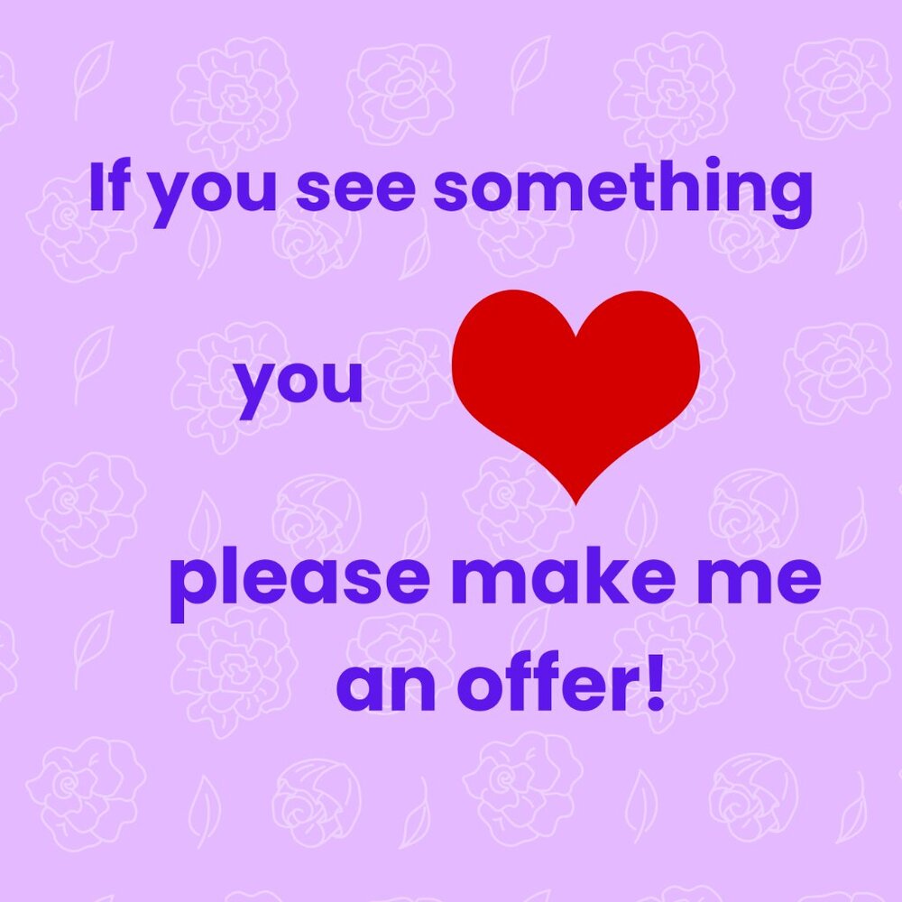 All reasonable offers will be considered!